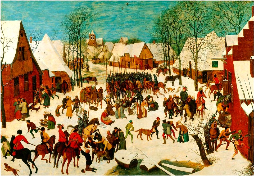BRUEGEL the Elder, Pieter - Massacre of the Innocents (1565-7)