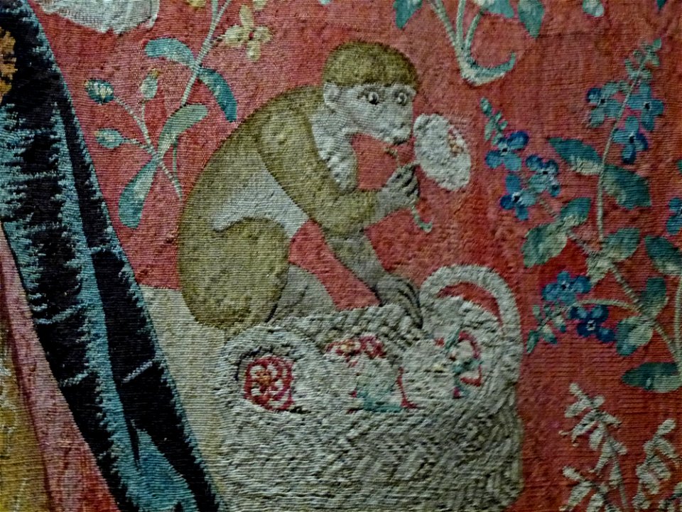Cluny-Dame à la licorne-Detail 01