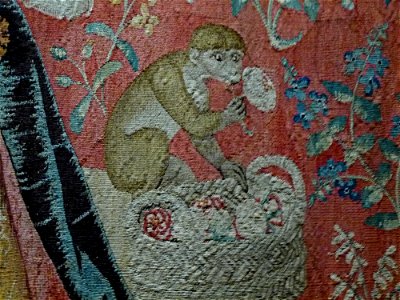 Cluny-Dame à la licorne-Detail 01