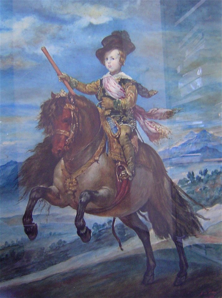 BMVB 7143 Infant Habsburg a Cavall