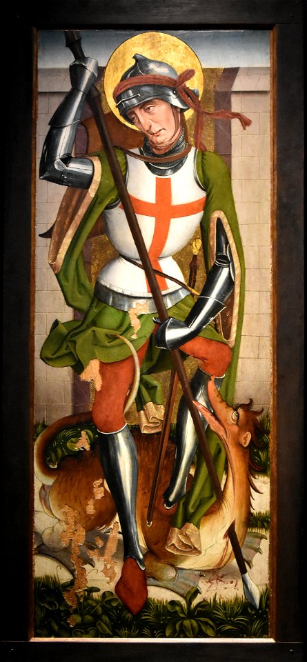 Colijn de Coter (ca.1440-1445–ca.1522-1532) Sint-Joris - MOU Museum Oudenaarde 25-9-2016 16-34-22