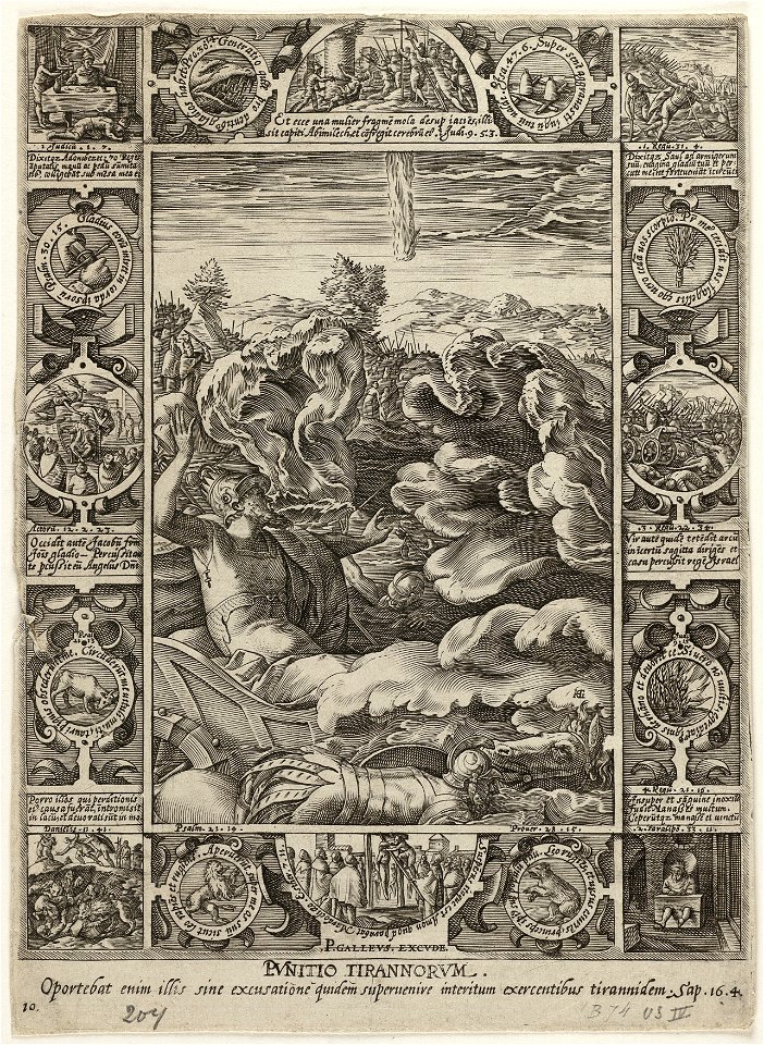 Bestraffing van de Trannie (Punitio tirannorum) Exodus 1426-28. NL-HlmNHA 1477 53008514