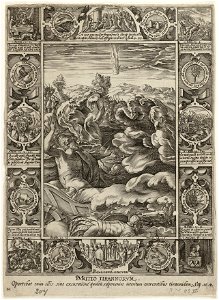 Bestraffing van de Trannie (Punitio tirannorum) Exodus 1426-28. NL-HlmNHA 1477 53008514