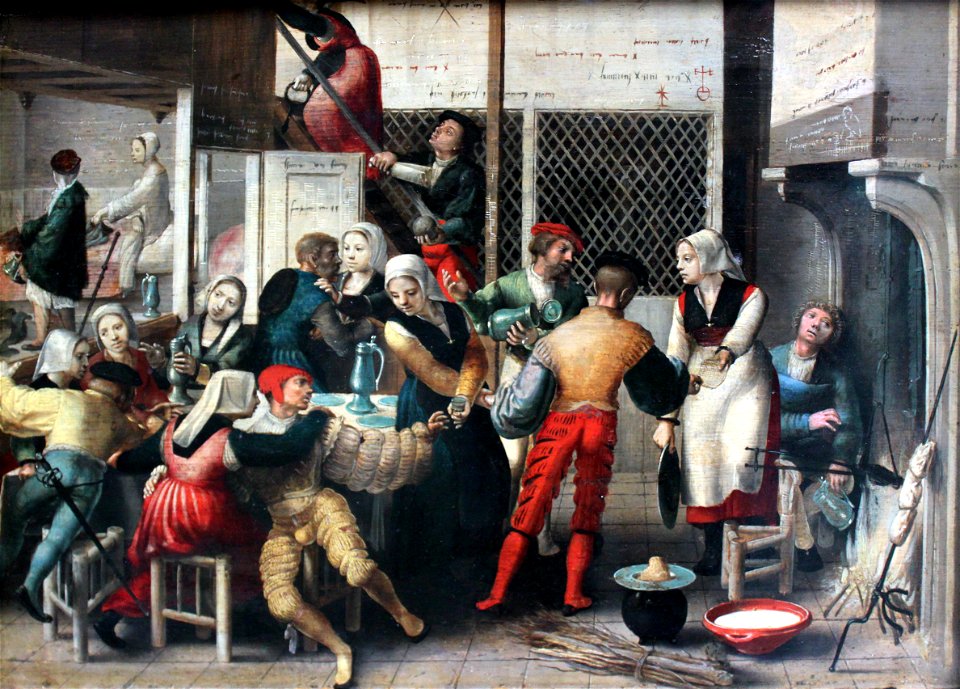 1540 Braunschweiger Monogrammist Bordellszene anagoria