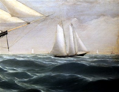 Clipper ship Northern Light-1853-William Bradford-IMG 5875