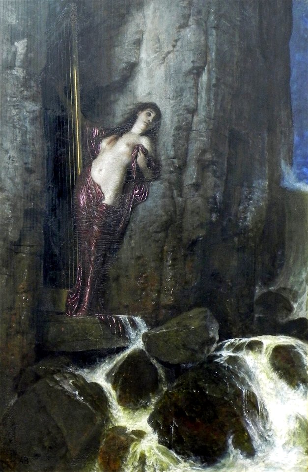 Arnold Böcklin (15)Meeresbrandung
