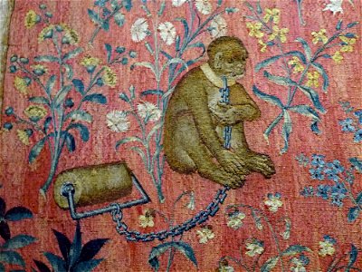 Cluny-Dame à la licorne-Detail 03