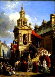 Clement BOULANGER - La procession de la Gargouille - Musee des Beaux-Arts de Rouen