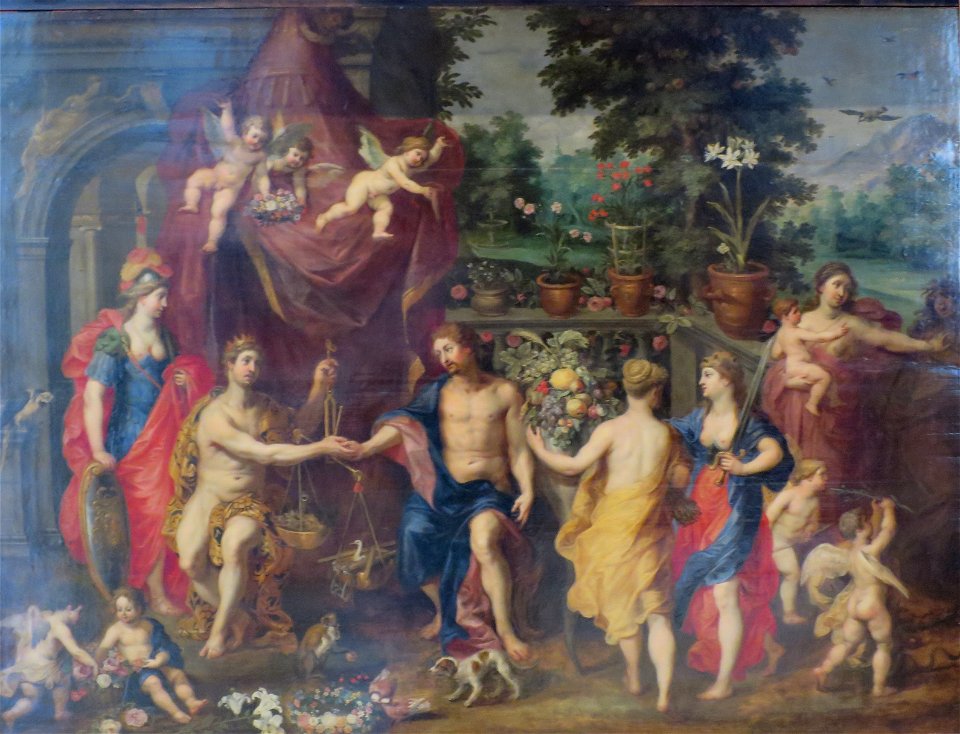 'Allegory of Virtuous Life' Jan Breughel II, The Hermitage