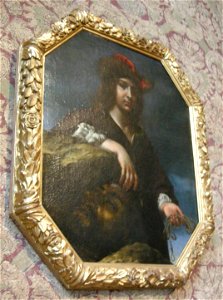 Carlo dolci, davide con la etsta di golia