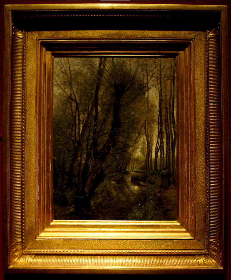 C. Corot un ruisseau Beauvais