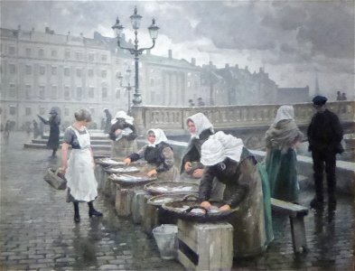 Byen i det bedste lys - Fiskerkoner på Gammel Strand