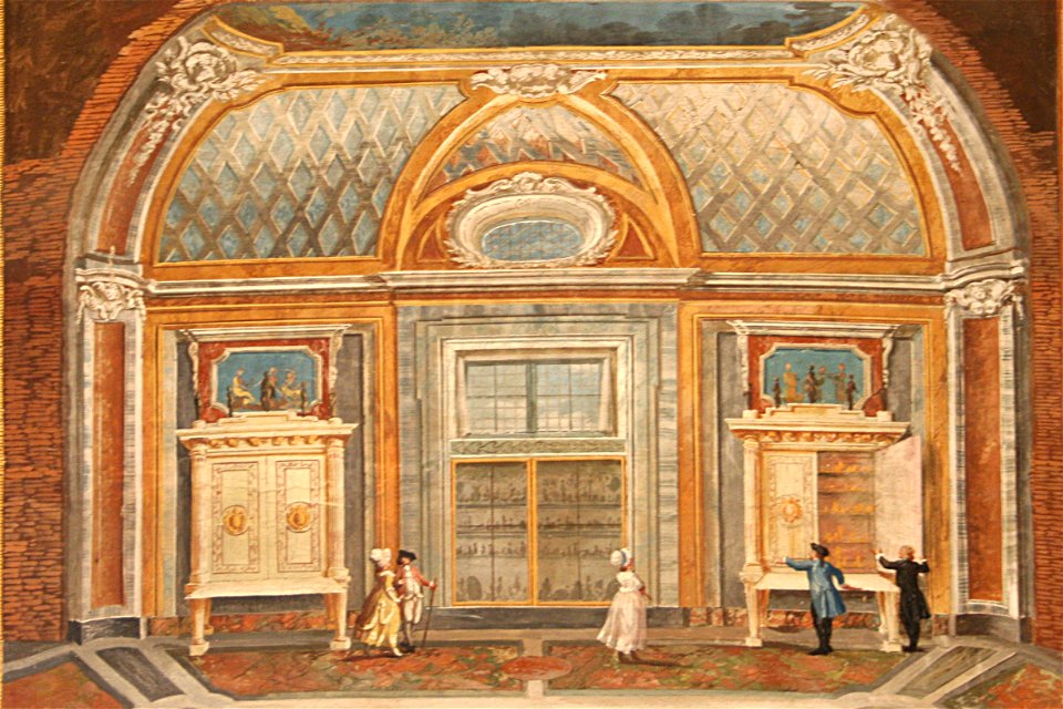 Cabinet des monnaies anciennes - B. Nocchi (1780) - Mus. Gregoriano Etrusco XIX