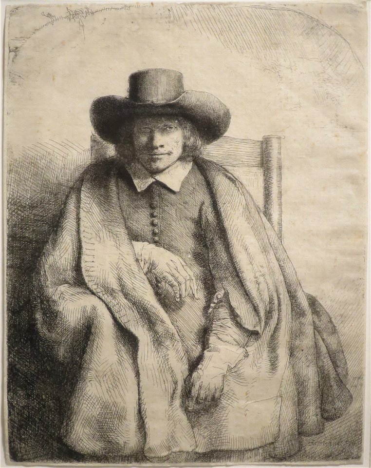 Clement de Jonghe by Rembrandt van Rijn, 1651, Honolulu Museum of Art