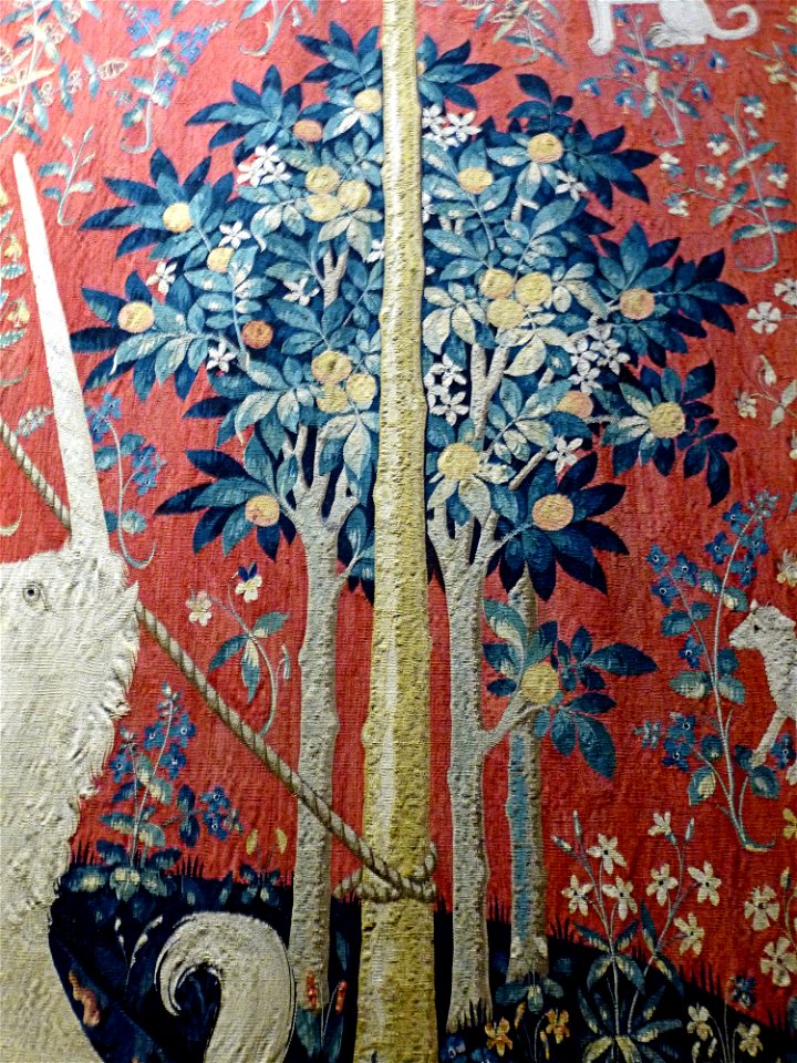 Cluny-Dame à la licorne-Detail 17