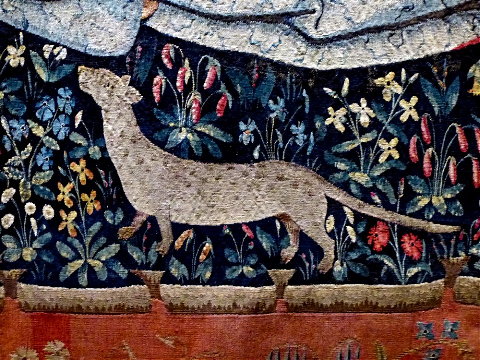 Cluny-Dame à la licorne-Detail 12