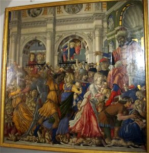 Cappella della Madonna, matteo di giovanni, strage degli innocenti 01