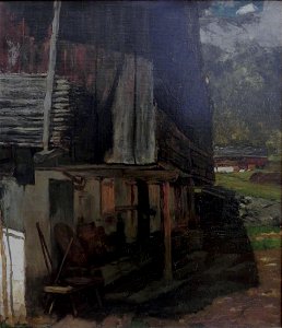 Carl Schuch Bauernhaus Hintersee