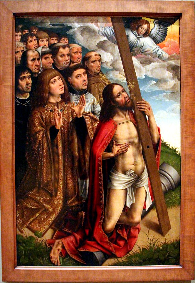 Colijn de coter, cristo media filippo di borgogna, 1500 ca.