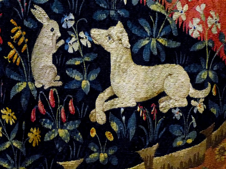 Cluny-Dame à la licorne-Detail 13