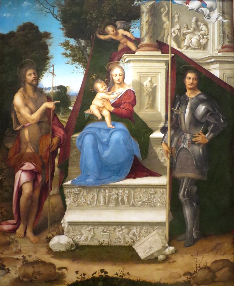 Madonna and Child by Cesare da Sesto, California Palace of the Legion of Honor