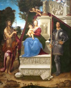 Madonna and Child by Cesare da Sesto, California Palace of the Legion of Honor