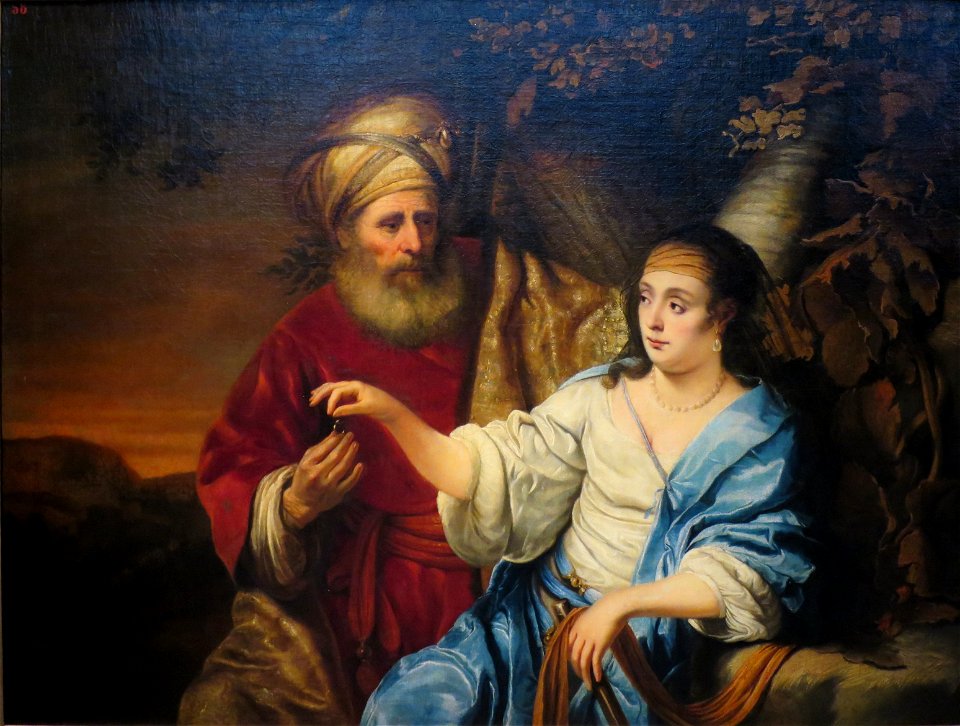 'Judah and Tamar' by Ferdinand Bol, 1653, Pushkin Museum
