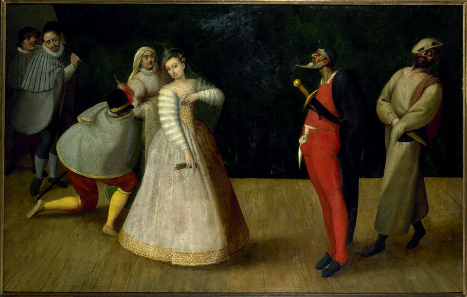 Commedia dell'arte - troupe Gelosi