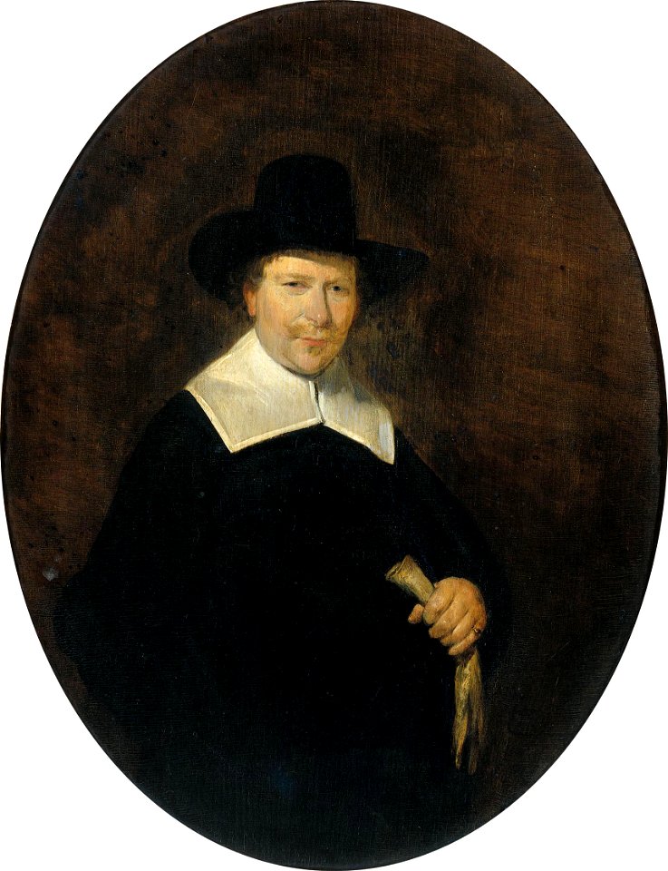 Ter Borch Gerard Abrahamsz van der Schalcke (1609-67). Lakenkoopman te Haarlem