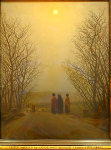 Easter Morning by Caspar David Friedrich, 1833 AD, oil on canvas - Museo Nacional Centro de Arte Reina Sofía - DSC08706