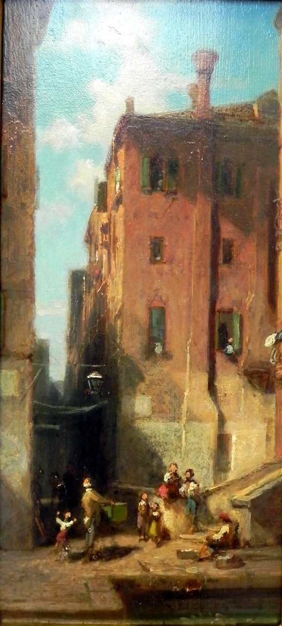 Carl Spitzweg (13)Venetian Street