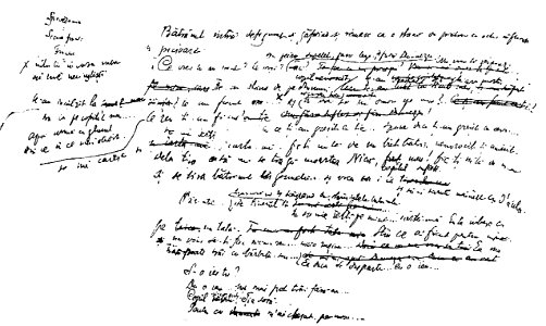 Caragiale - Păcat... (original draft)