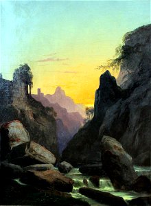 1831 Carus Schoenau bei Teplitz anagoria