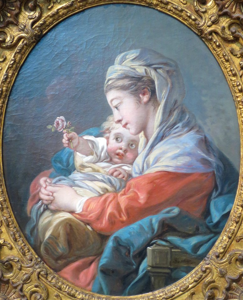 Virgin and Child by François Boucher, California Palace of the Legion of Honor