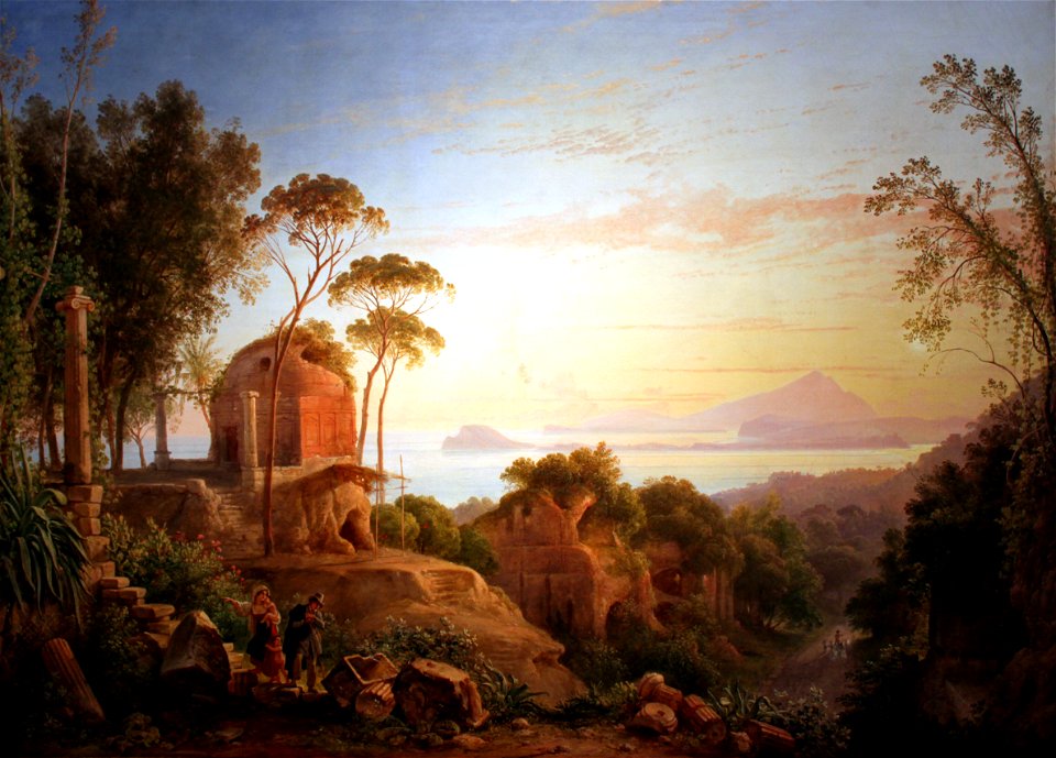 1831 Catel Am Golf von Neapel anagoria