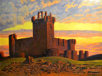 Castell de la Mota, Darío de Regoyos, Museu de Belles Arts de València