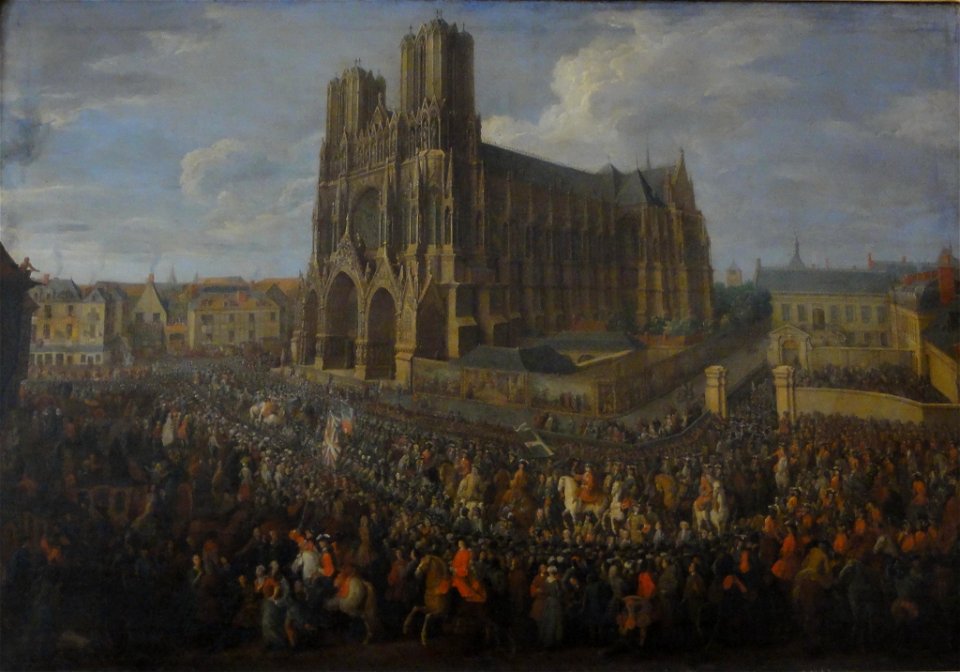 Cavalcade Louis XV Reims Pierre Denis Martin 1724