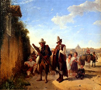 1822 Catel Roemische Pifferari anagoria