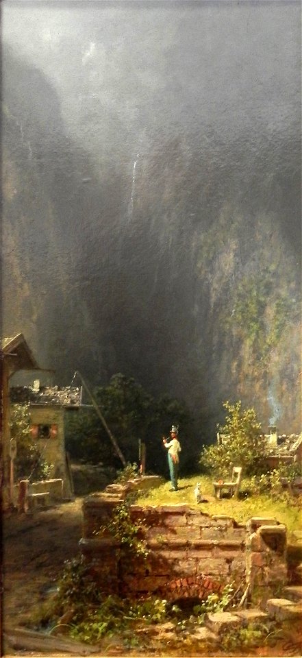 Carl Spitzweg (1)Austrian Sentinel