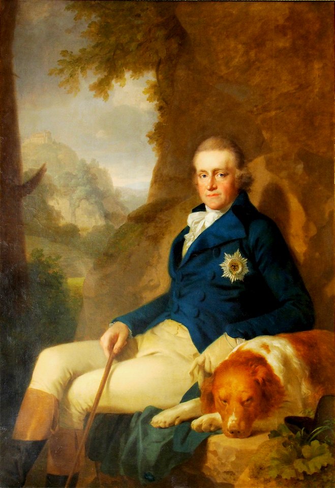 Carl August Sachsen-Weimar J.F.A. Tischbein@ Goethe Nationalmuseum