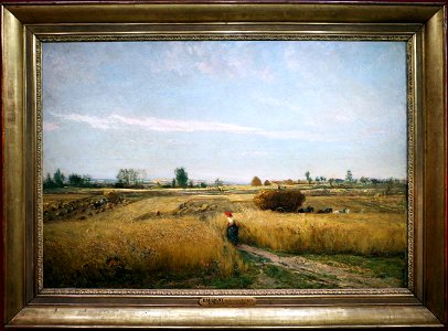 Charles-françois daubigny, moisson, 1851