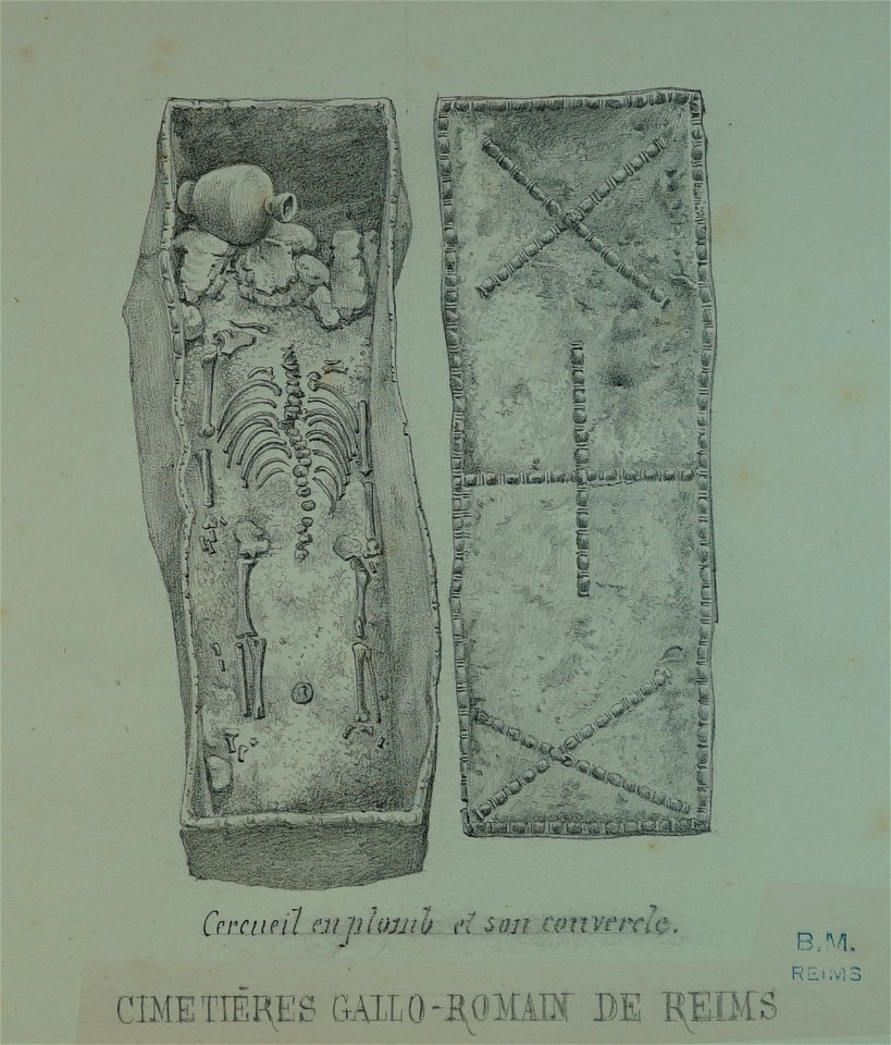 Cercueil en plomb Reims 06139
