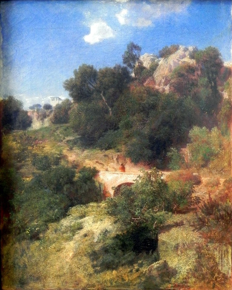 Arnold Böcklin (11)Italien Landschaft