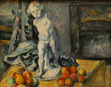 Cezanne Statuette. Free illustration for personal and commercial use.