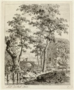 Boerderij aan het water. NL-HlmNHA 1477 53011096