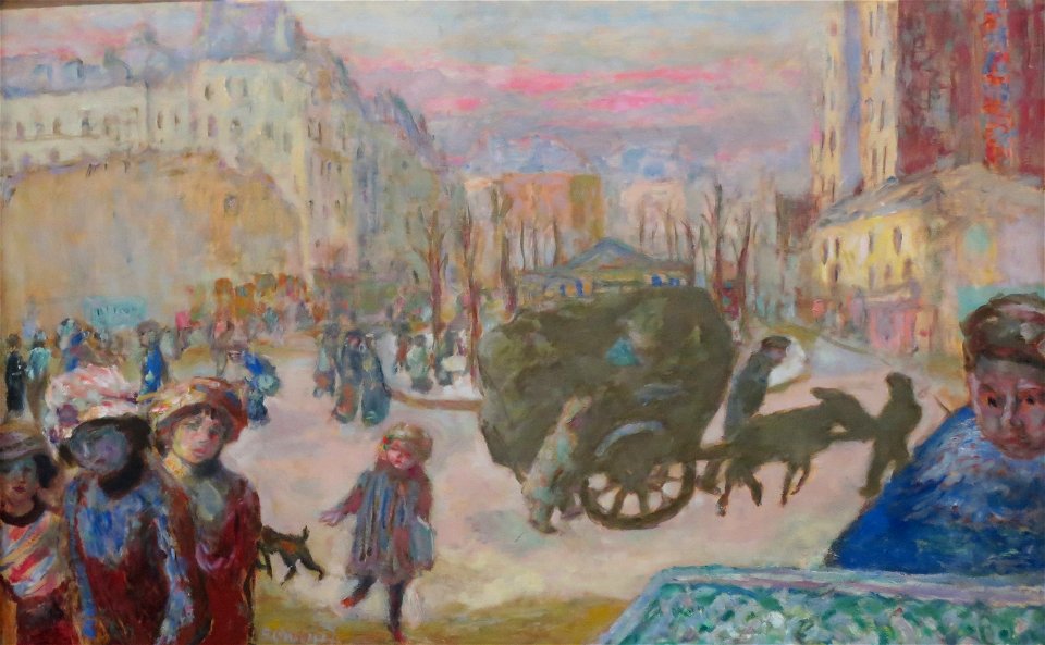 'Morning in Paris' by Pierre Bonnard, 1911