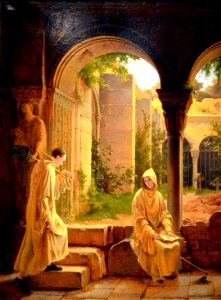 Comminges et Adélaïde au couvent de La Trappe