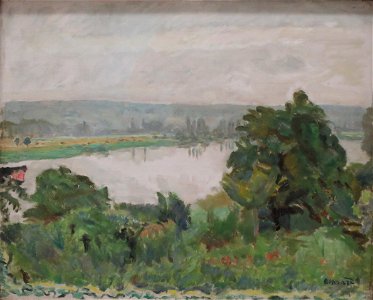 'The Seine near Vernon' by Pierre Bonnard, c. 1911