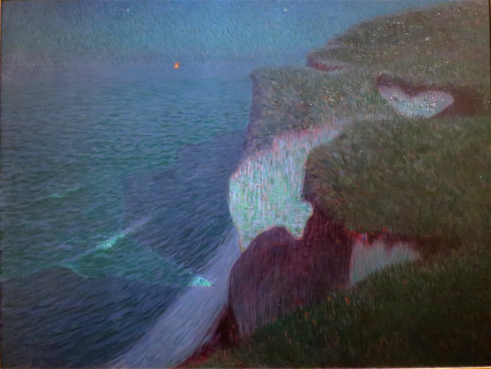 The Cliffs at Mesnilval by Henry Bouvet, Columbus Museum of Art 