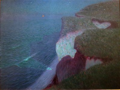 The Cliffs at Mesnilval by Henry Bouvet, Columbus Museum of Art 